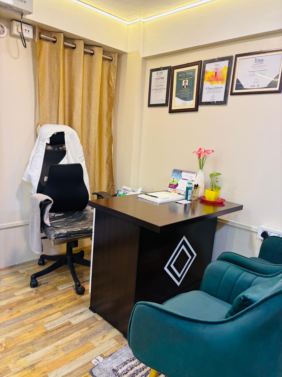 Consultation office at Sujata Dental Clinic